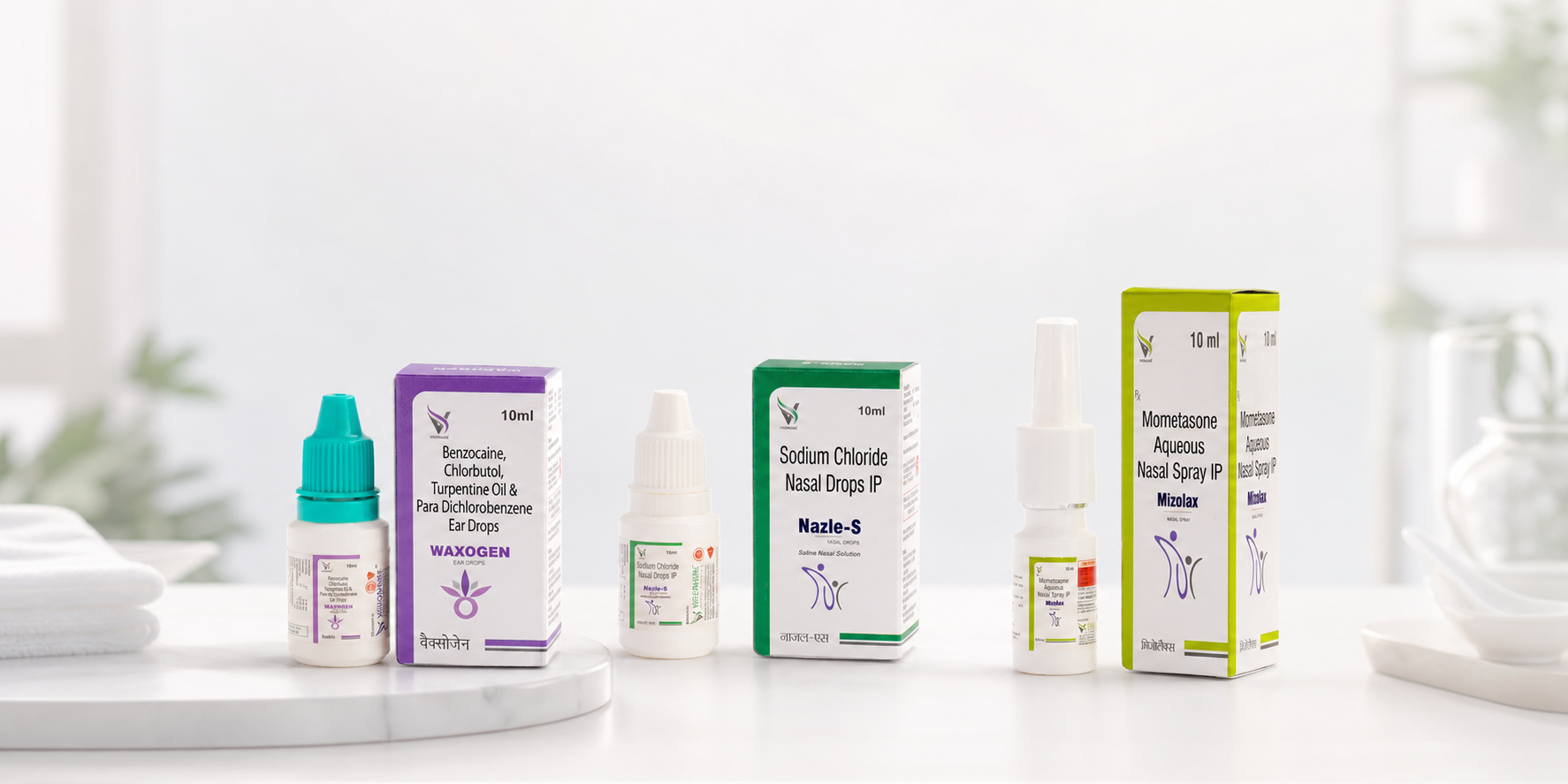 ENT healthcare products